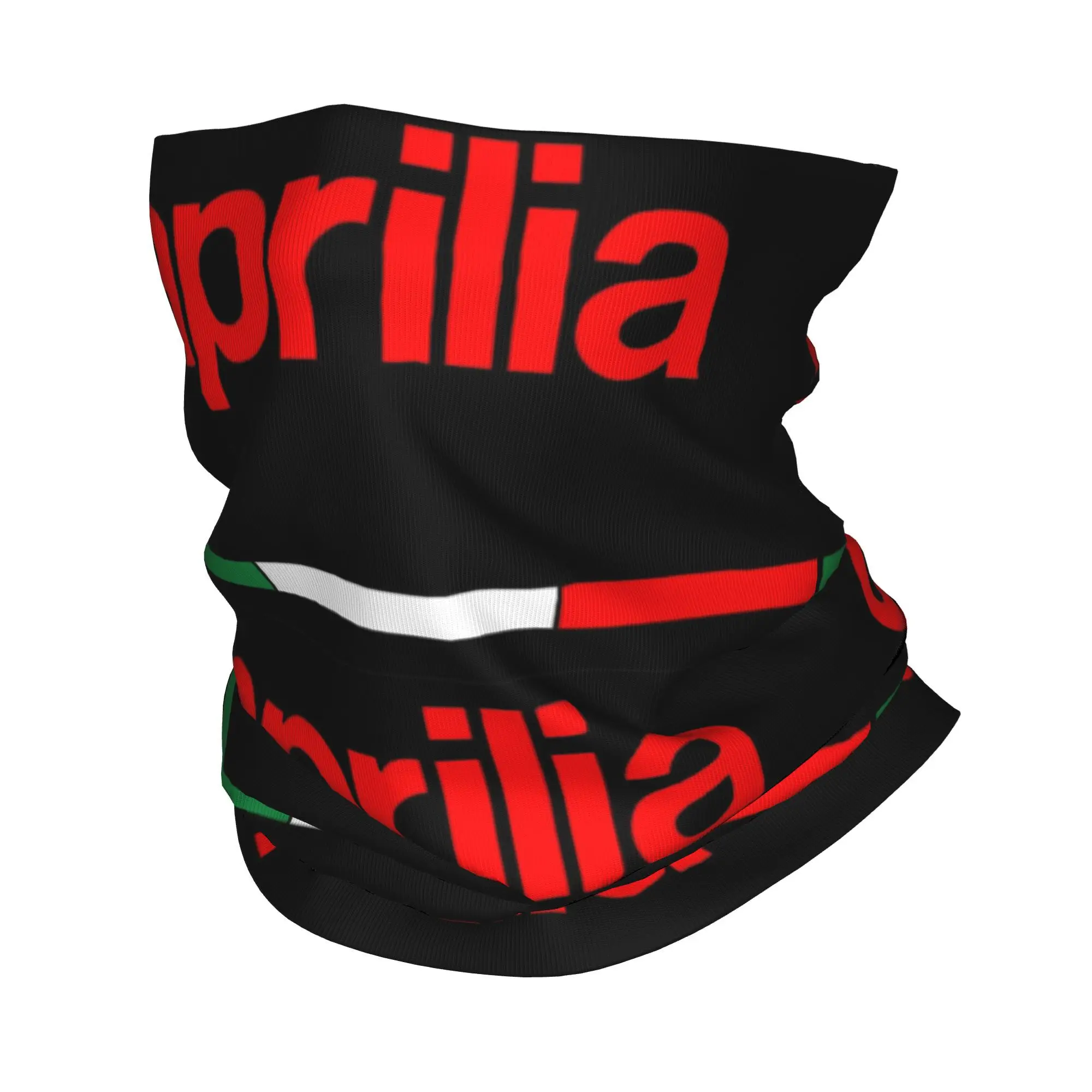 Custom Italia Motorcycle-A-Apriliaes Motocross Bandana Winter Neck Warmer Men Windproof Wrap Face Scarf for Ski  Gaiter Headband