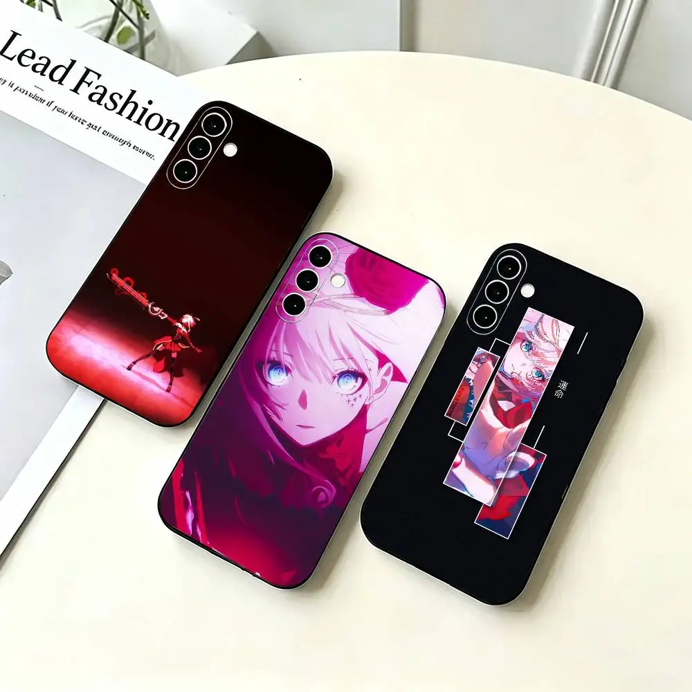 Coque de téléphone D-Destiny T-Takt op destiny-y pour Samsung A73 20,21s,22,31,32,52,53,72, coque noire souple