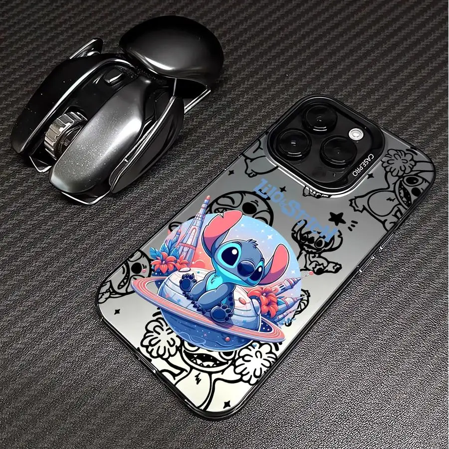 Disney Stitch Planet Phone Case for Apple iPhone 15 Plus X 12 Pro 11 Pro Max XR 13 XS Max 16 14 Pro 13 Pro 12 TPU Soft Cover