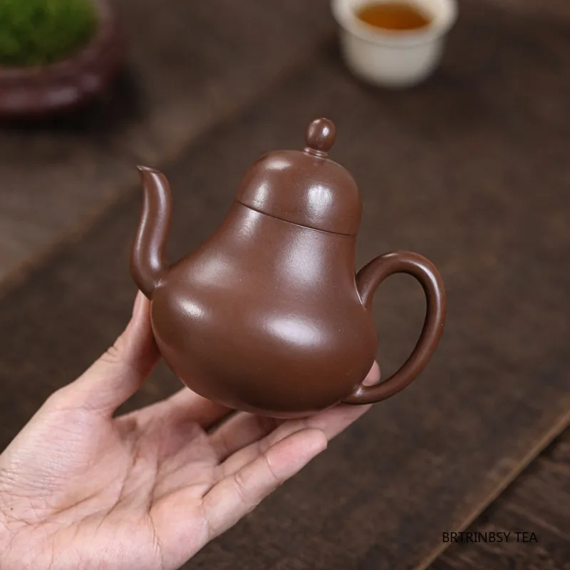 

190ml Chinese Yixing Purple Clay Teapots Tradition Handmade Tea Pot Household Beauty Kettle Raw Ore Zisha Tea Set Teaware