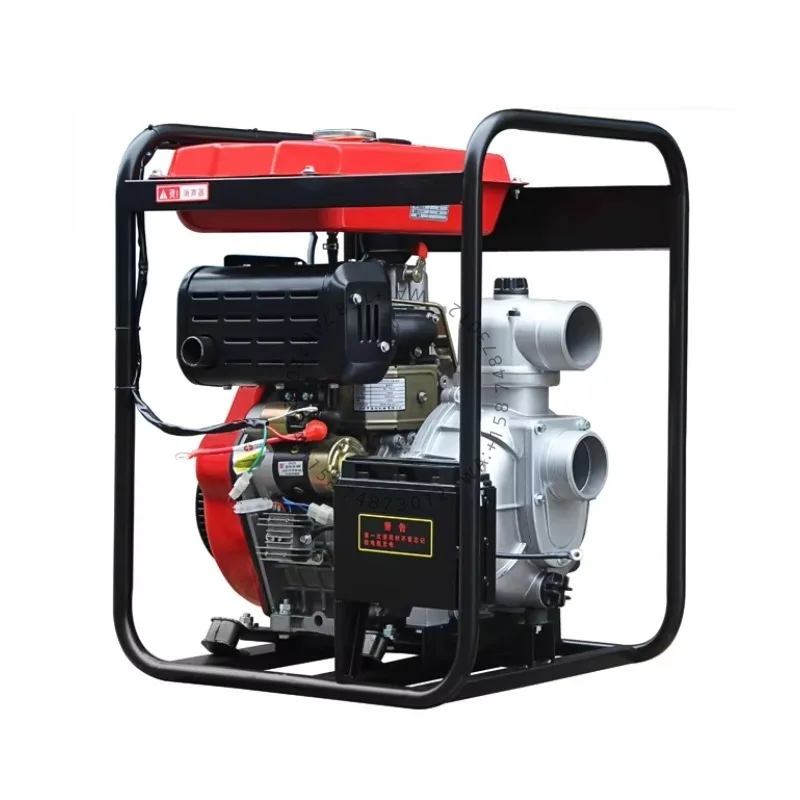 

Chinese brands Hi Earns 3inch High Cont. Head Bigger Pressure die sel Water Pump Set