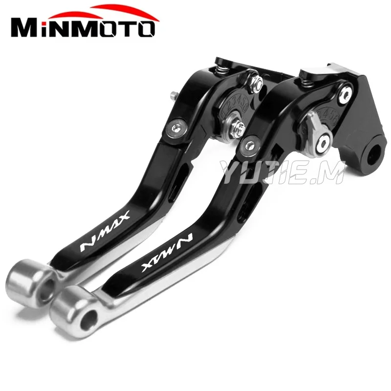 For NMAX125 NMAX150 NMAX155 V1 V2 V3 2015-2023 Motorcycle Clutch Lever Brake Lever Set Adjustable Folding Handle Levers