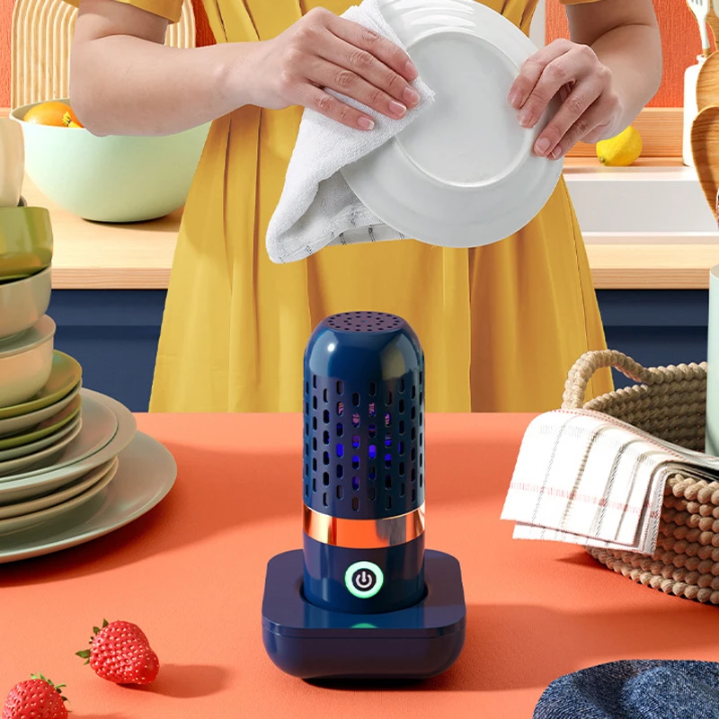 

Vegetable Washing Machine Capsule Protable Dishwasher Washing Capsules Wireless Vegetables Disinfector Cleaner Fruit Purifier