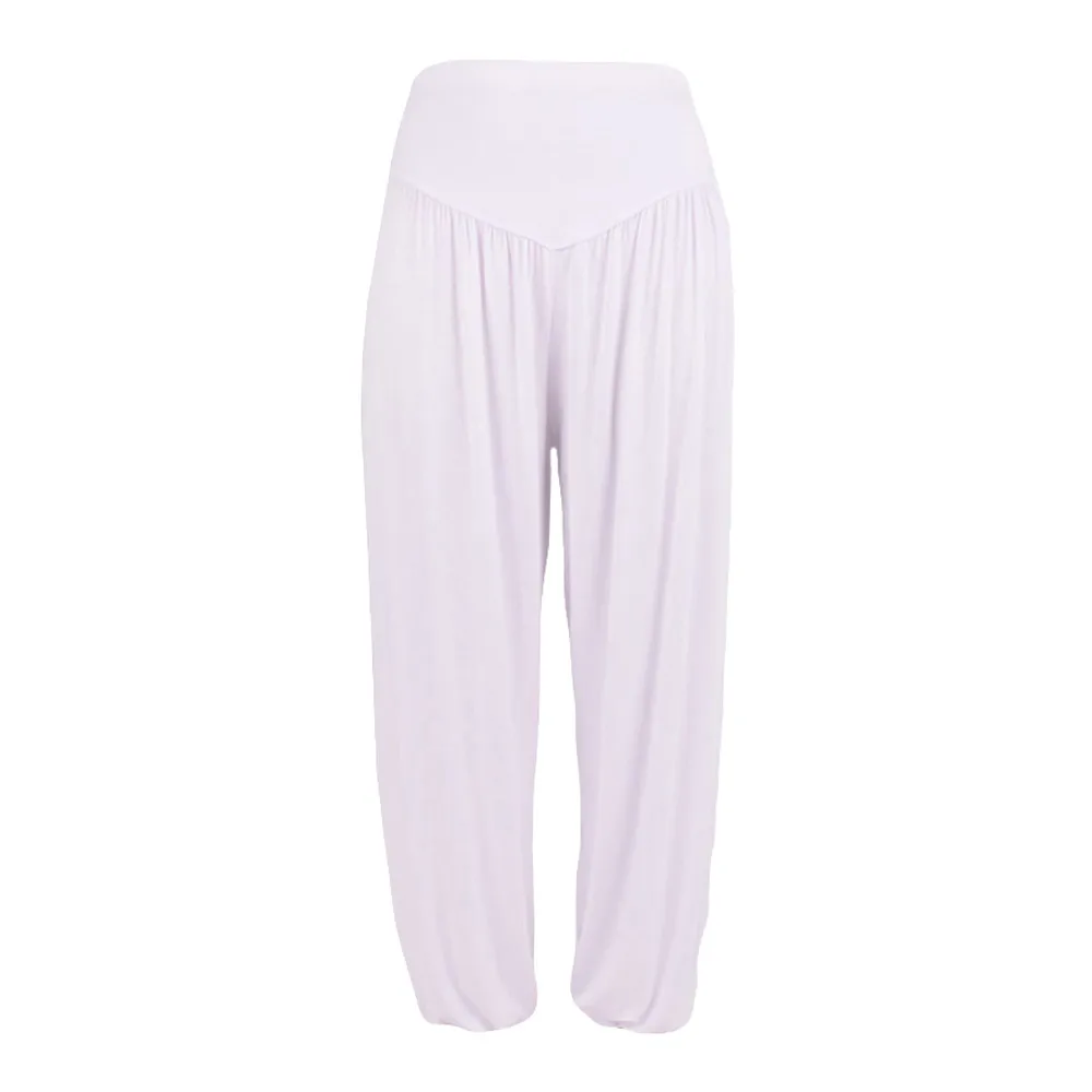 Comodi pantaloni da Yoga per donna pantaloni sportivi da ballo sportivi da Yoga in morbido cotone Casual elasticizzato da donna 2024