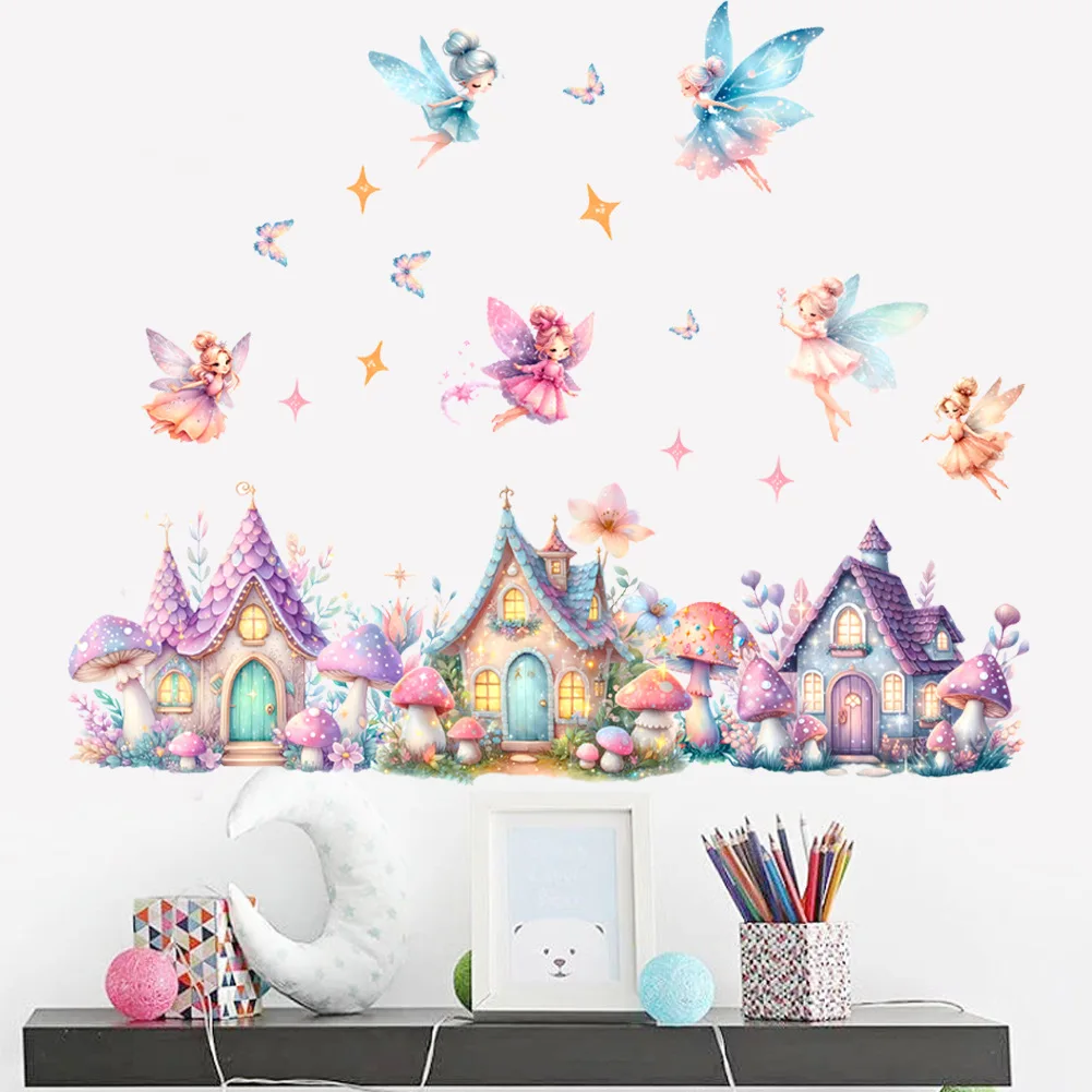 Cartoon Fairy Flowe…