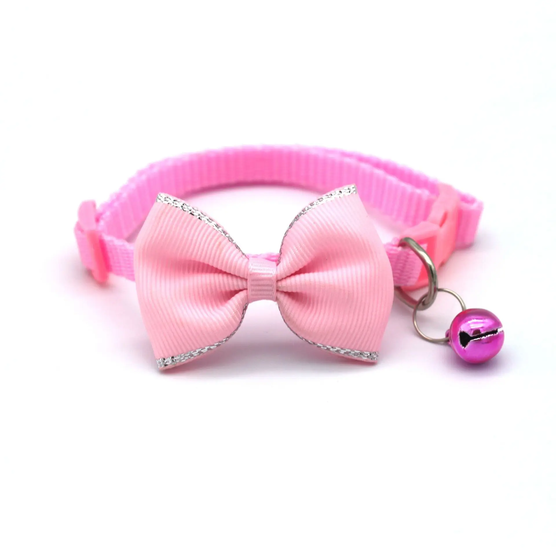 Pet Collars New Pet Bow Bell Collars Cute Cat Collars Pet Supplies Multicolor Adjustable Pet Dressing Tool Pet Accessories