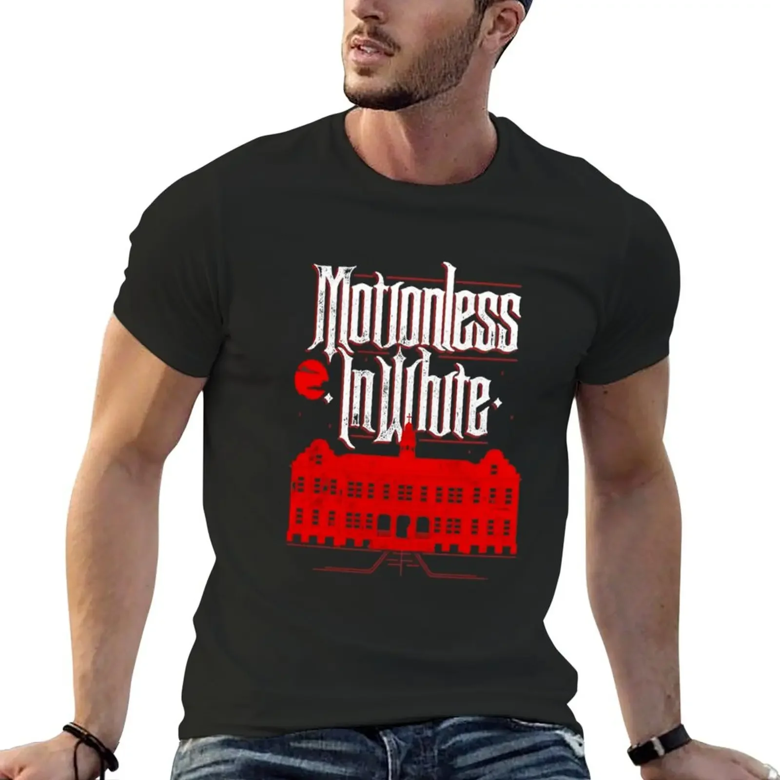 

Festival 2021 Motionless Music Band Gift Men T-Shirt Blouse cheap stuff mens funny t shirts