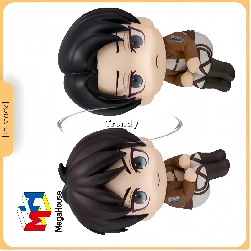 

MegaHouse MH Look Up ATTACK ON TITAN Levi Ackerman Eren Jaeger Action Figure Toys PVC Model Collection Anime
