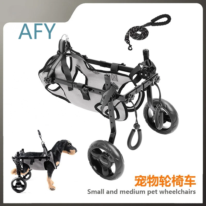 Pet dog disabled moped cat walker disabled injured rehabilitation wheelchair