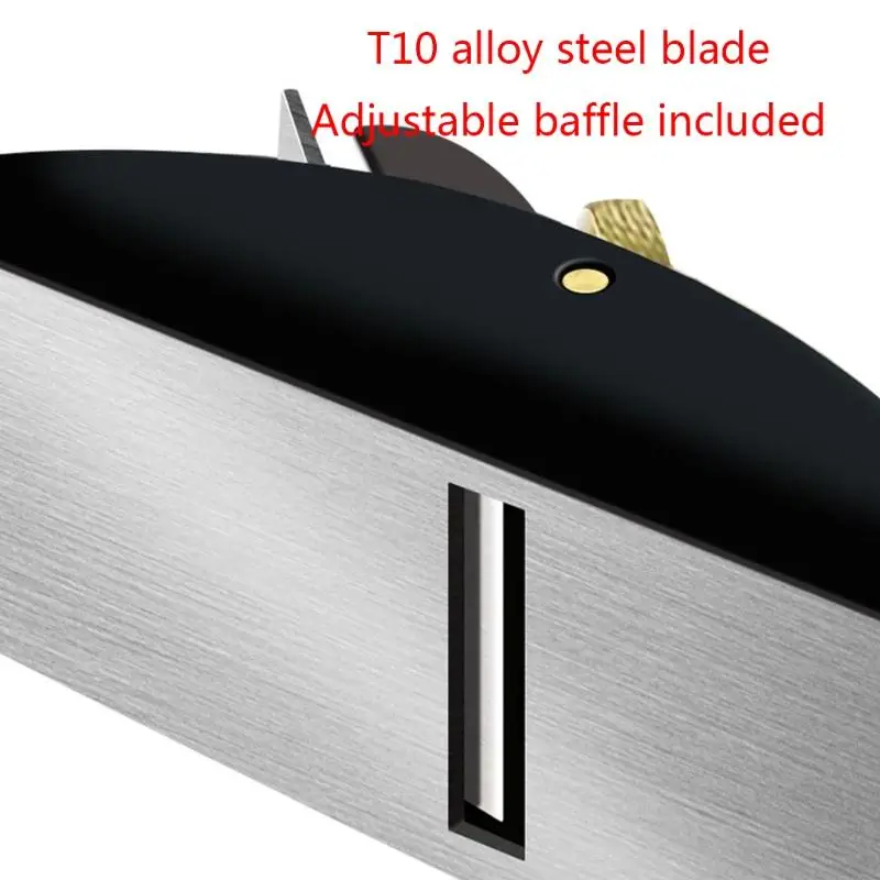 B0KC Hand Push Cast Iron Planer Cutter Diy Woodworking Hand Tools Handplanners Handplanners