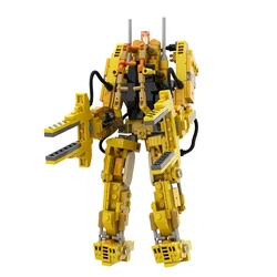 Mini P-5000 Powered Work Loader Building Blocks Moc Movies Aliens SeriesV DIY Model Sets Bricks Toys Birthday Kids Adult Gift