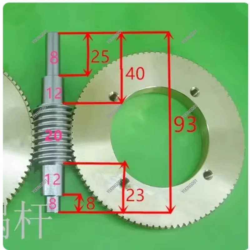 

90 High Reduction Ratio Worm Wheel Wear-Resistant Tin Bronze for Enhanced Durability And Efficiency