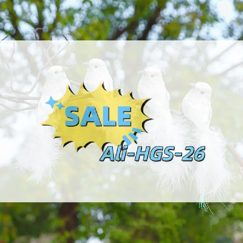 

Add a Touch of Whimsy! Artificial Bird with Feathers, Perfect for DIY Crafts or Home/ Garden Decor