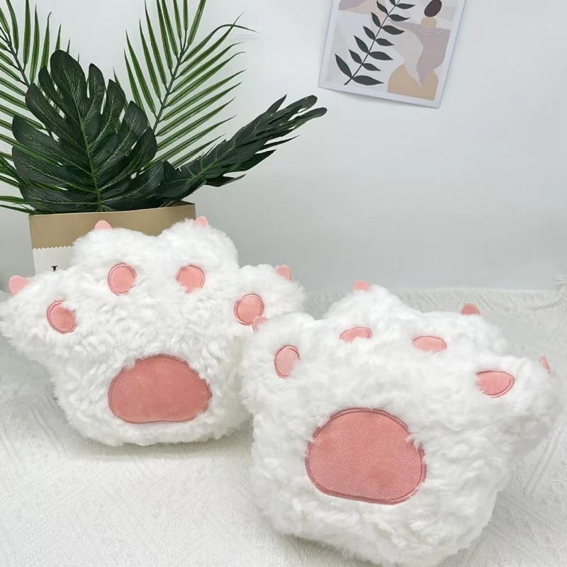 

25cm Cute Bear Claw Plush Toy Cute Small Claws Super Soft New Throw Pillow Doll For Children's Birthday Christmas Gift