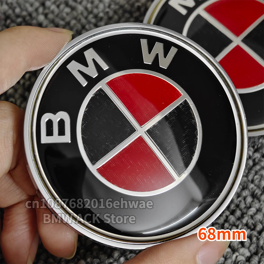 

Wheel Hub Center Caps Car Hood Emblem Suitable for BMW E90/E91/E92/E93/F30/E60/F10/E46/F02/F03/E83/E84/F25/F26/E70 Trunk Emblem