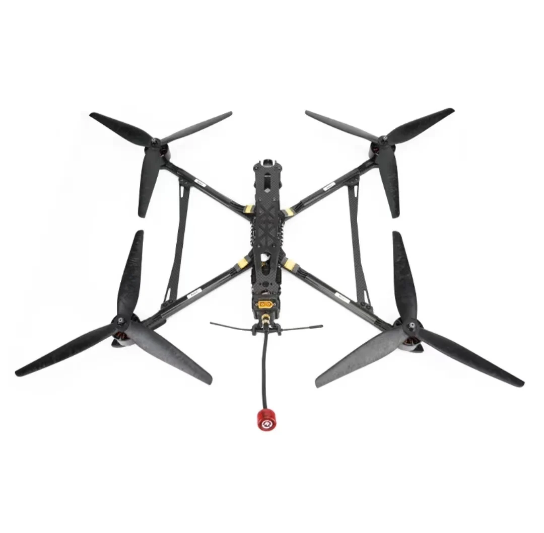 

Mark 4 10 Inch FPV Racing Drone 4kg Playload 5.8G 1.6W/2w/3w FPV Quadcopter Drone Kit Carbon Fiber FPV Drone ELRS 915 Receiver