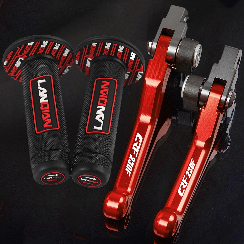 

For Honda CRF230F CRF 230F CRF230 F 2003-2014 2015 2016 2017 CNC Pivot Brake Clutch Levers Dirt Bike Handle Hand Grip Handlebar