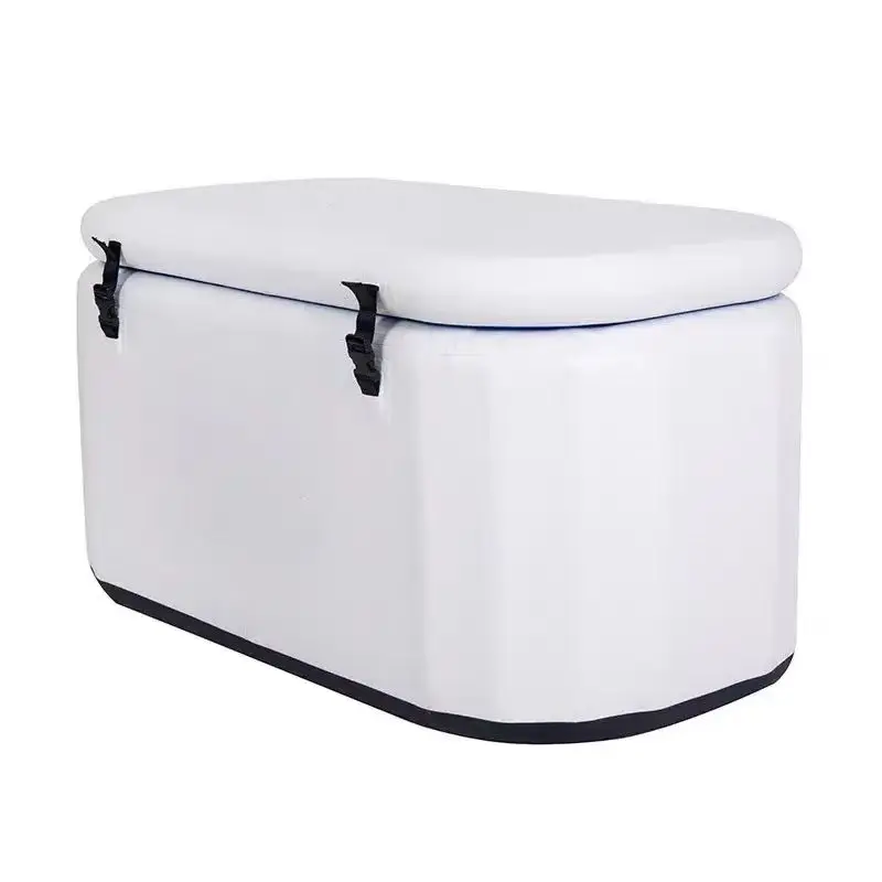 Coofull Factory Cheap Inflatable Cold Immersion Bathtub Ultra Portable Ice Bucket Swimming Pool Ice Bath for Sports Restoration
