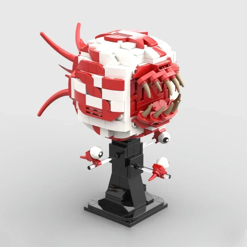 

395pcs MOC Terrarias Game BOSS Building Blocks Eye Of Cthulhu Assembled Toys Creative Children's Holiday Gifts