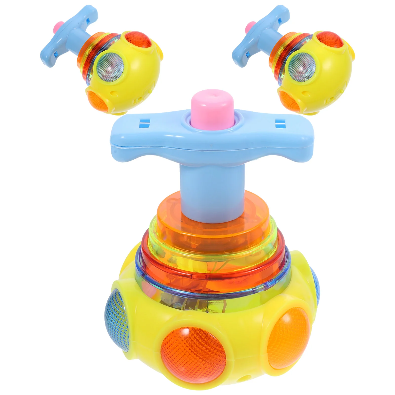 

3 Pcs Blipping Magnetic Gyro Wheel Kids Top LED Toys Gift for Battle Burst Gravity Defying Stunt Child