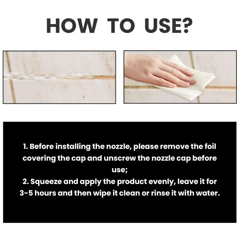 100ml Household Cleaner Multi-function Cleaning Tool Anti Mould Gel Anti-Odor Wall Black Mold Fungu Remover Home Cleaning Gadget