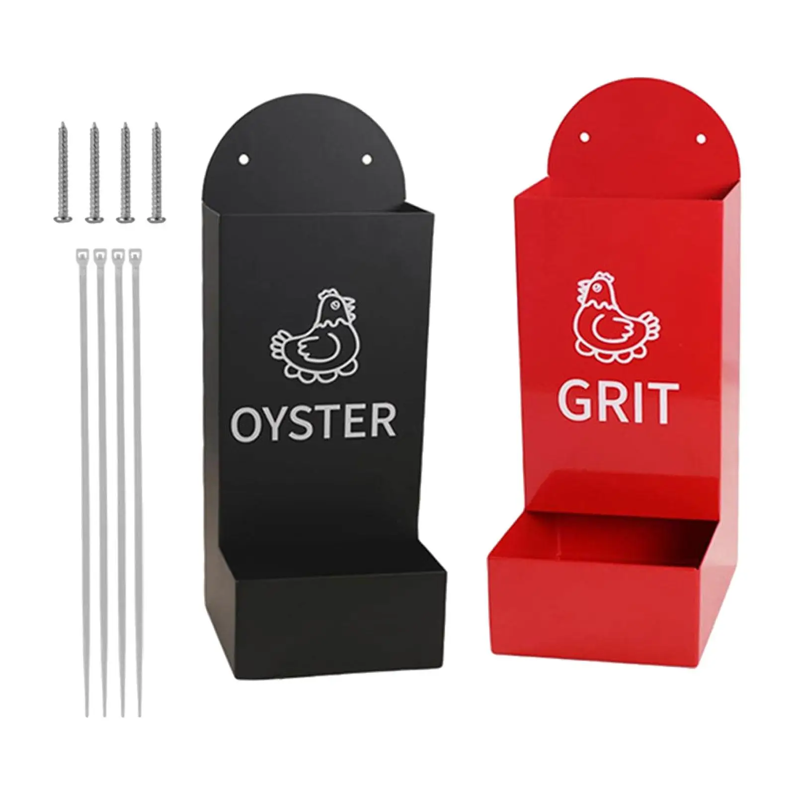 

Oyster Shell Chicken Feeder Easily Install Essential Accessories for Farm