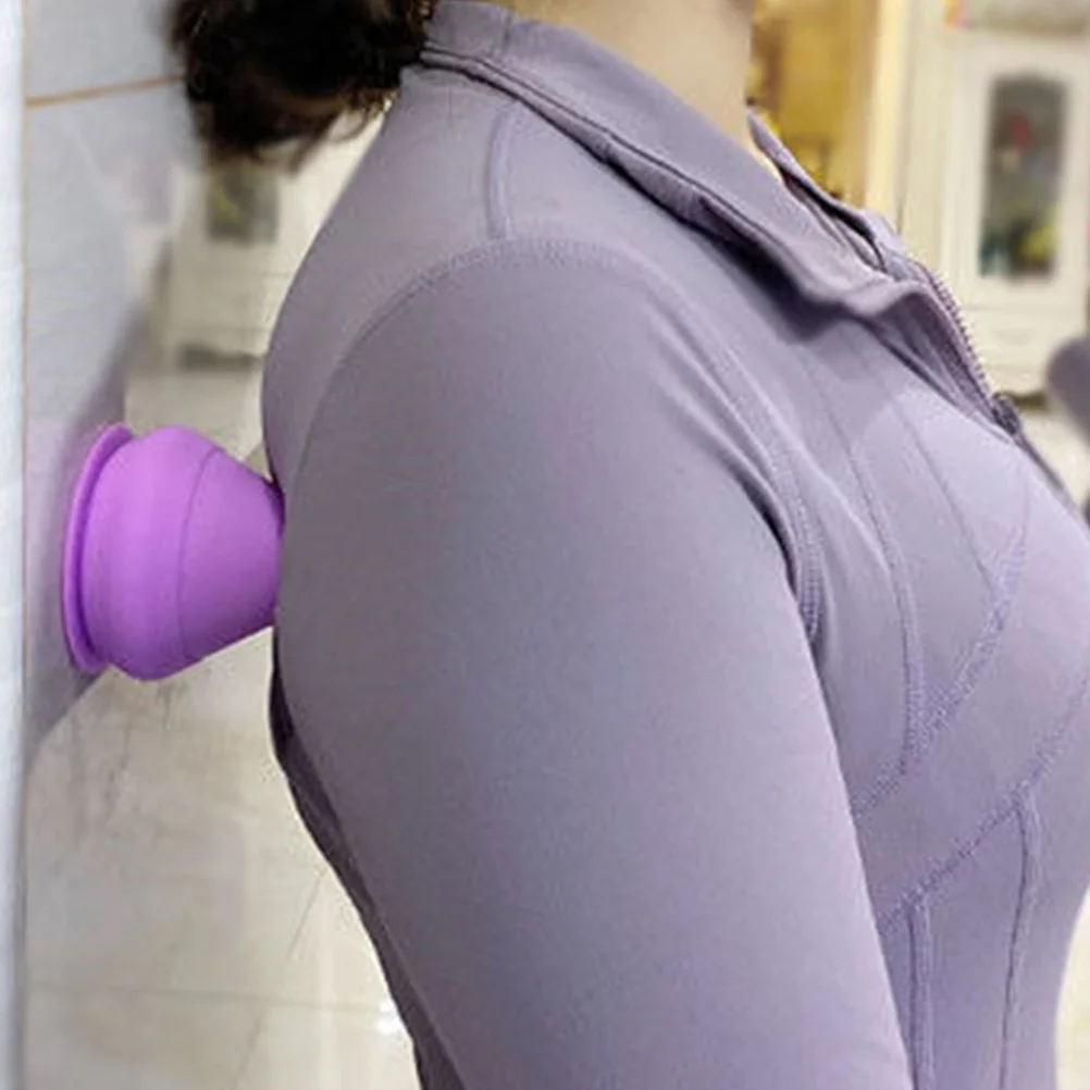 

Massage Ball Suction Cups Deep Tissue Muscle Massager TPE Body Tool Self Back Waist Relief Pain Yoga Ball Home Use
