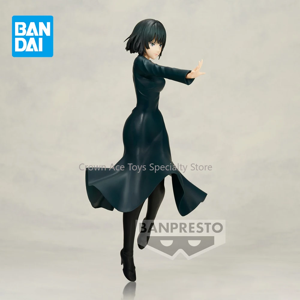 Bandai Banpresto One Punch Man Senritsu No Tatsumaki Jigoku No Fubuki Original Anime Figure Model Collectible Trendy Toys Gifts