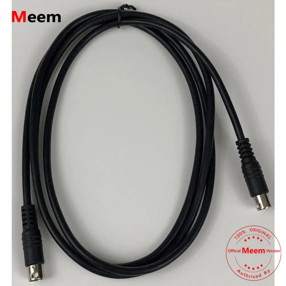 9 Pin Mini Din Minidin Male to Male 3 Foot Black Cable Type B Non Standard