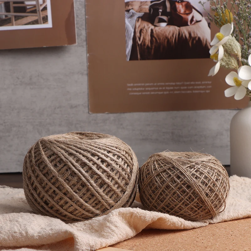Hemp Rope Binding Rope Thickness Handmade Grids Photoes Wall Decoration Material