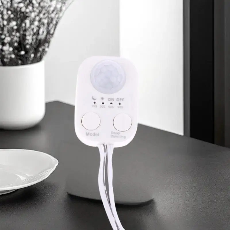 

1/2 Sets of DC 5V-24V USB Power PIR Human Body Infrared Motion Sensor Switch for LED Lights
