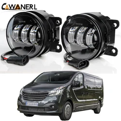 2 X Car Front LED Fog Light H11 For Renault Trafic Fiat Talento Nissan NV300 Primastar Opel Vivaro Mitsubishi Express 2014-2020