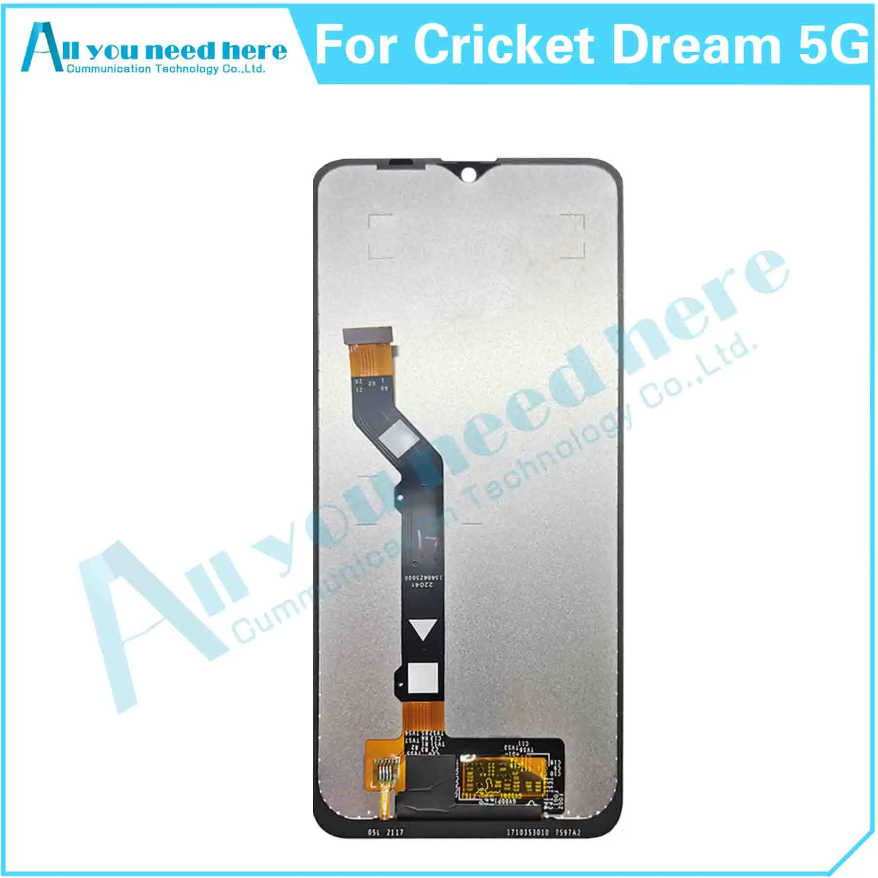 For Cricket Dream 5G EC211001 LCD Display Touch Screen Digitizer Assembly Repair Parts Replacement