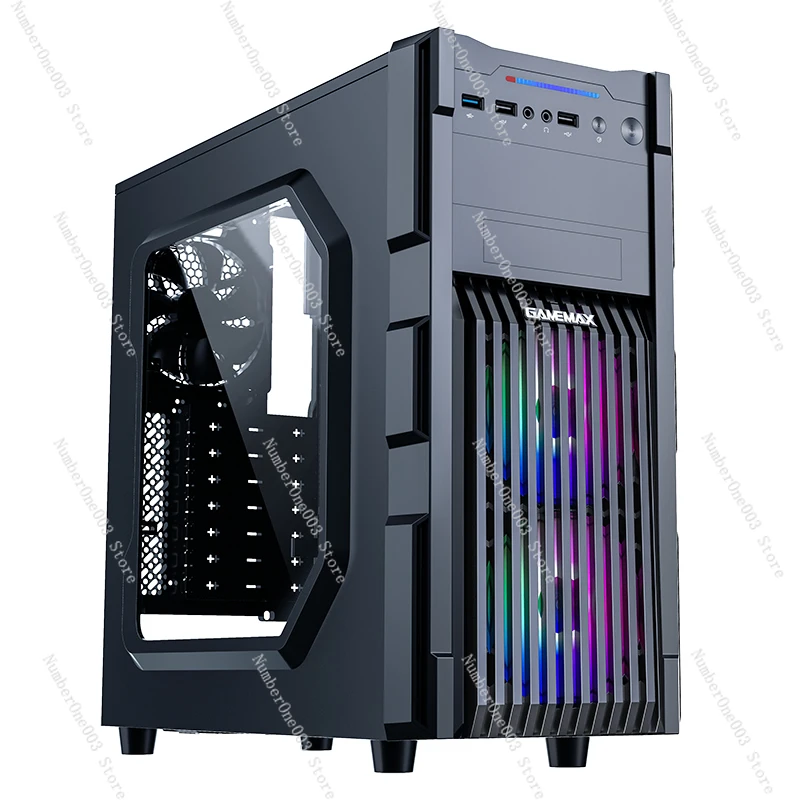 

Wolf Warrior Chassis Multi-disc Cooling NAS Game Chassis Silent Dust-proof with Optical Drive