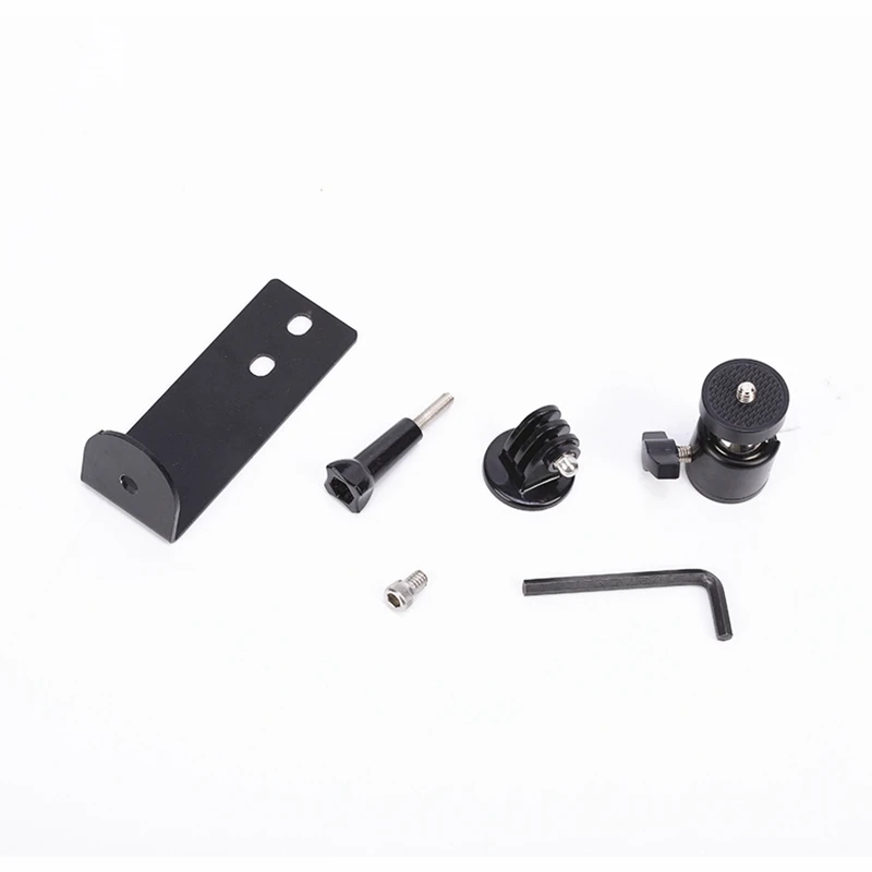 Engine Hood Action Camera Bracket Stand For Jeep Wrangler JL JT 2018 2019 2020 2021 2022 Accessories, Black