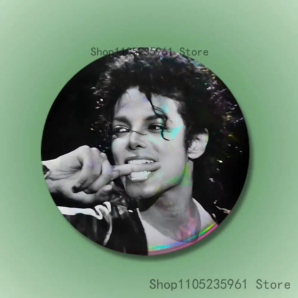 

M-Michael J-Jackson 32mm 58mm 75mm 44mm 25mm Anime Badges Brooches DIY Pins Decorations Birthday Valentine Gifts
