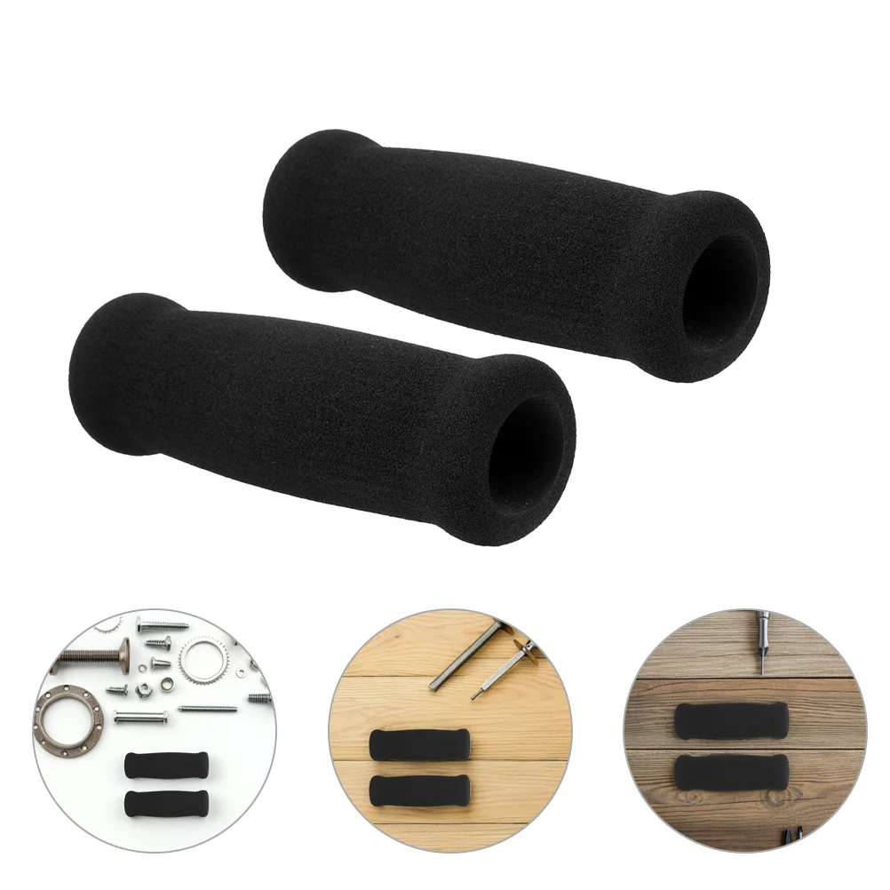 

Нескользящие обертывания ручек для костылей, 2 шт., сменные утолщенные губчатые ручки для ходьбы пожилых людей, аксессуары для поддержки