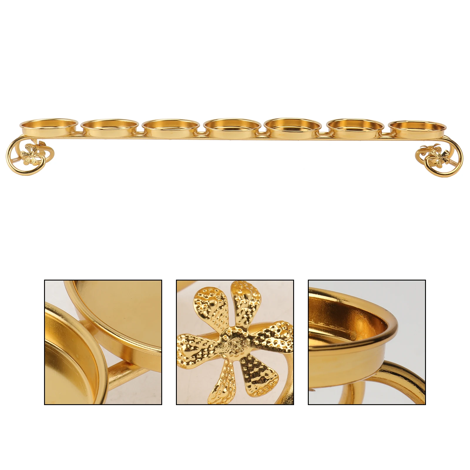 

Round Cup Decor Worship Candleholder Lamp Holder Offering Stand For Events Meditations Reiki Spas