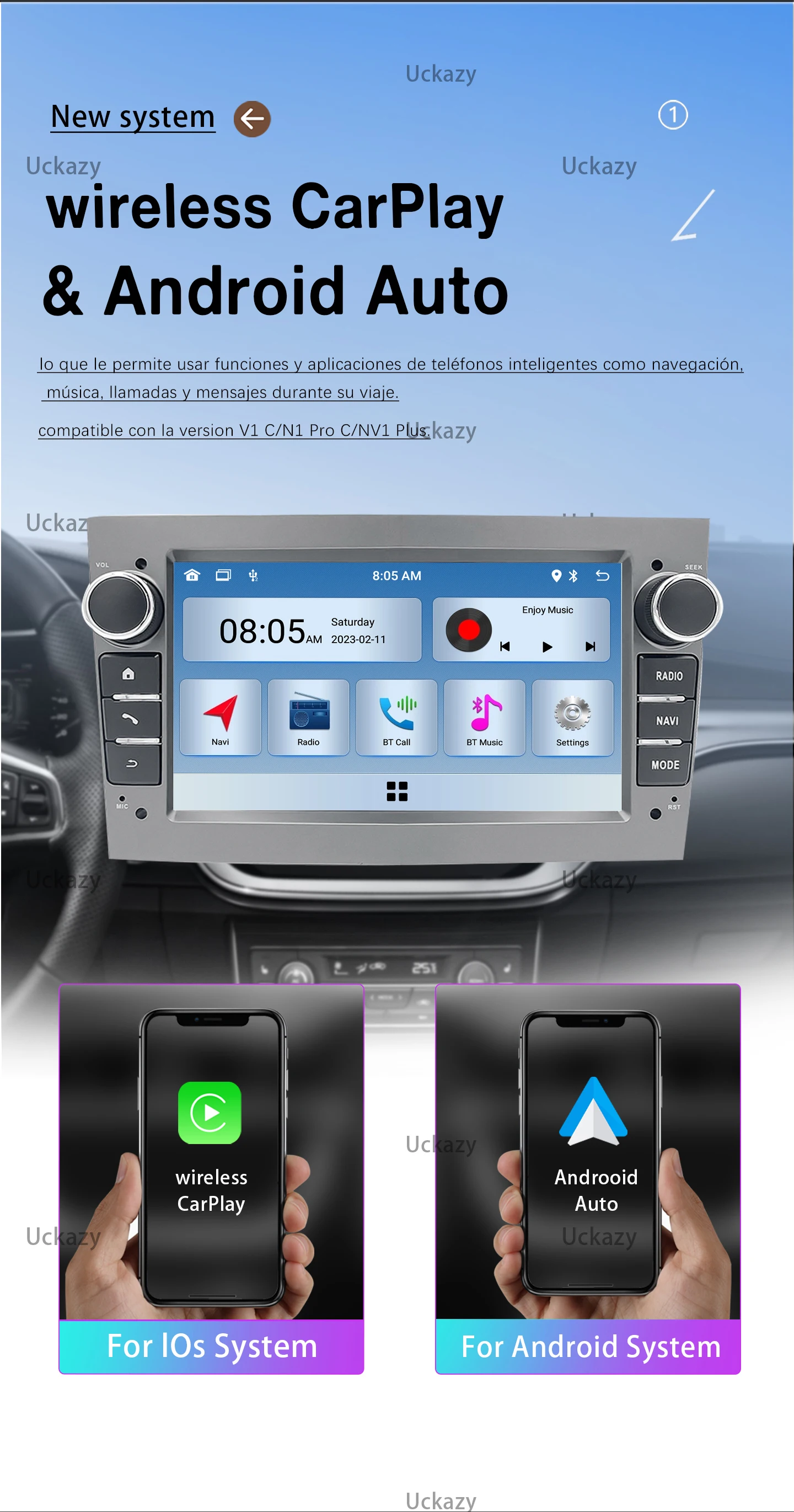 2 din Android 13 Car Radio For Opel Vectra C Zafira B Corsa D C Astra HG Jvivaro Meriva Multimedia Stereo Head Unit  NaviCarplay