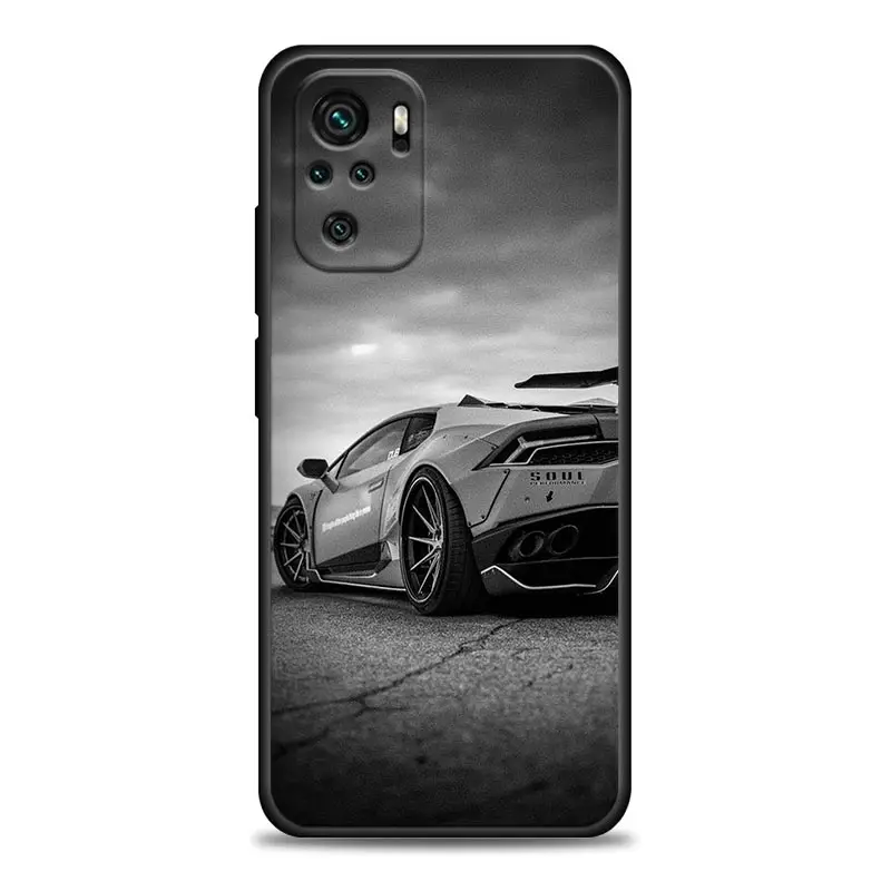 Cool Sports Cars Male Men Phone Case For Xiaomi Redmi 15 15C 4G Note 15 14 13 Pro Plus 5G Soft Cover For Redmi Note 15Pro 14PRO