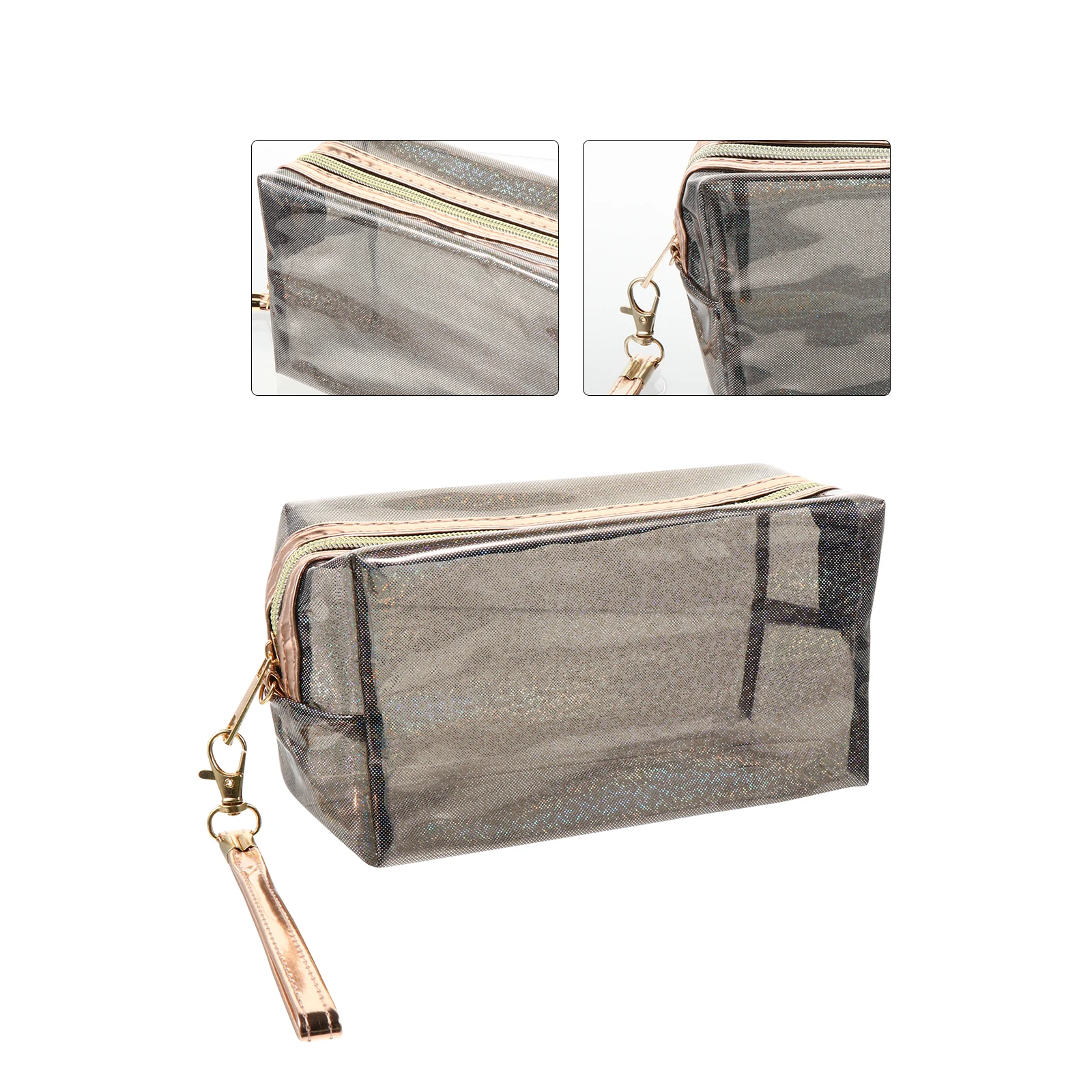 

Wash Bag Waterproof Toiletry Travel Makeup Toiletries Pvc Clear Multi-purpose Cosmetics