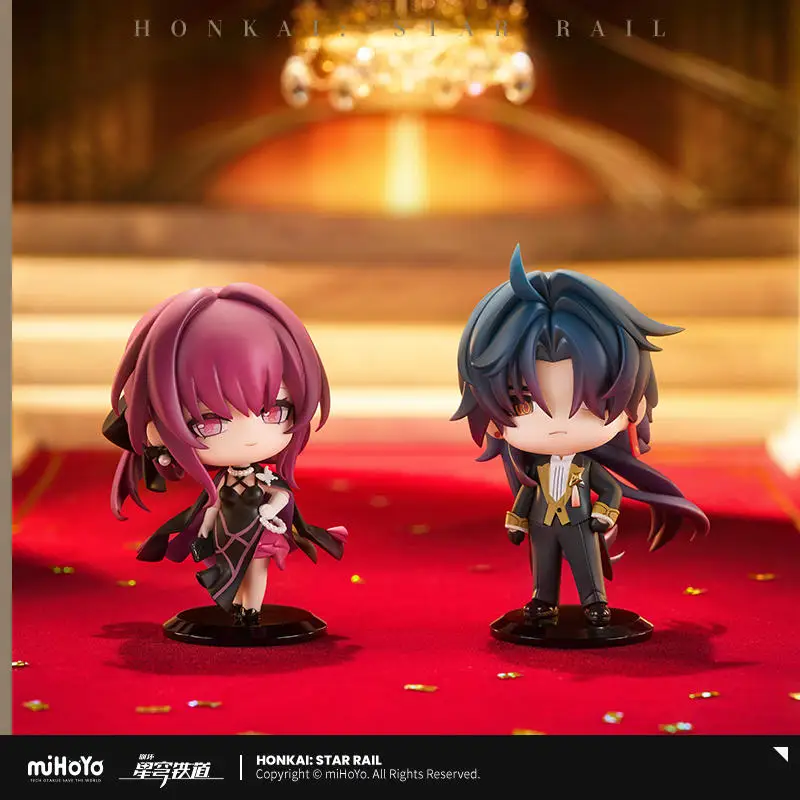 

Официальная игра Honkai, звезда, рельс, рант, Ян, Кафка, лезвие, Himeko, поезд, чай, Фотофон с тематикой, фигурка Дэн Хэн, игрушка из АБС и искусственной кожи