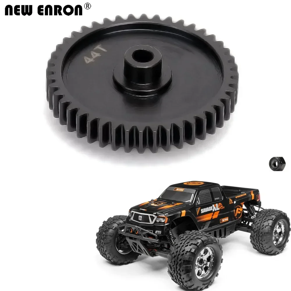 NEW ENRON Steel Heavy Duty 44T Super Main Gear 86130 102093 1Pcs for 1/8 RC Car HPI RTR Savage Flux X 4.6 5.9 Nitro MT Super 5SC