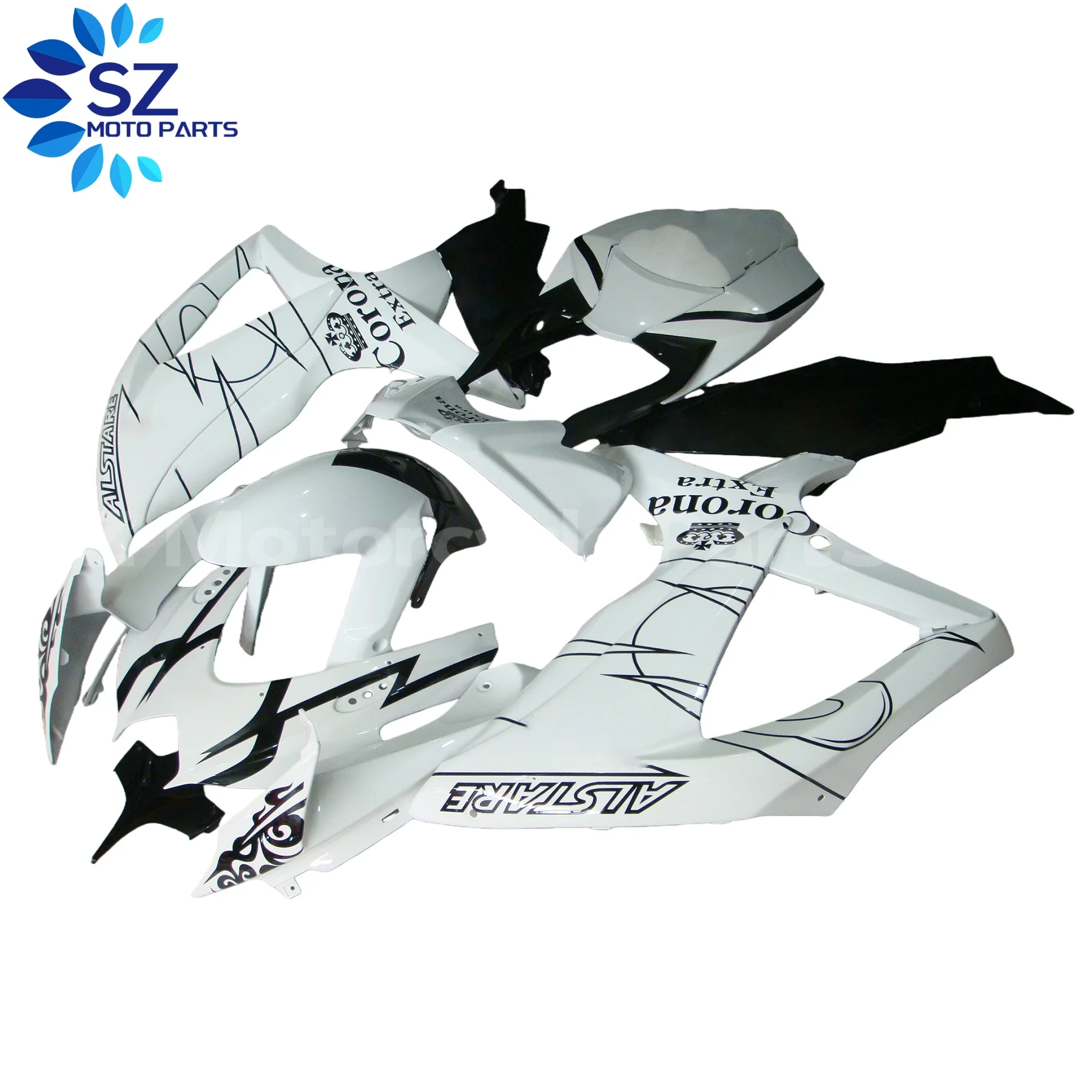 

New ABS Motorcycle Fairings Kit Fit For Suzuki GSXR600 GSXR750 08 09 10 K8 GSXR 600 750 2008 2009 2010 Bodywork Set