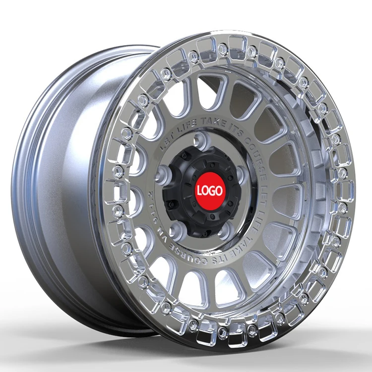

5 Hole 4x4 17 Inch 5x127 6x139.7 Car Alloy Wheel Rims Force Wheel Rims Custom Off-Road Wheel Rims