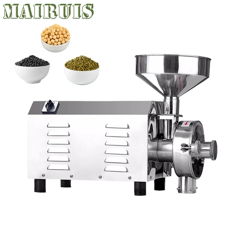 

Electric Wheat Flour Mill Electric Rice Grinder Machine Industrial Grain Mill Machine