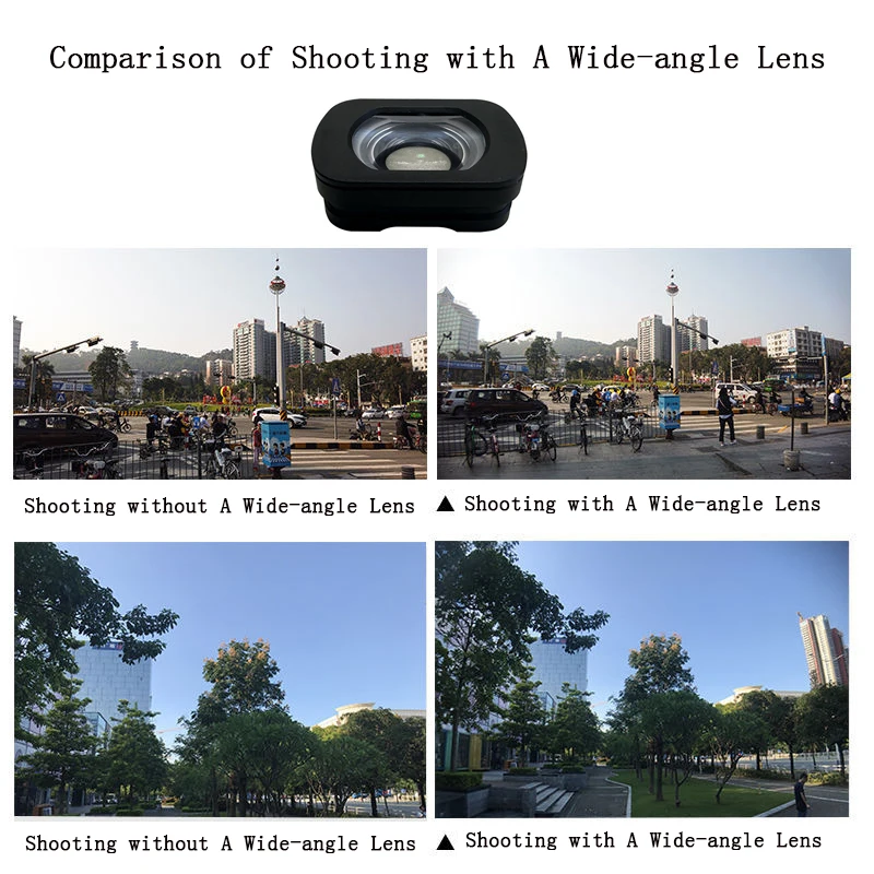 Dji OsmoPocket 3用の広角レンズフィルター,ジンバルカメラ延長,磁気,112度