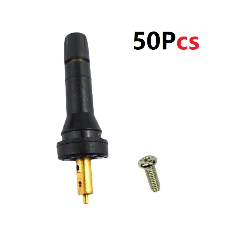 50PCS TPMS Tire Pressure Sensor Rubber Valve Stem For Geely Roewe Changan Venucia D60 T60 Car Accessories