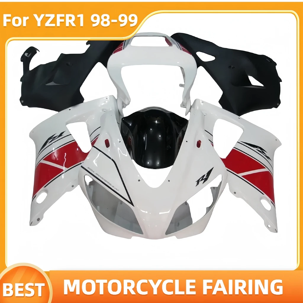 

Aftermarket for YAMAHA YZF-R1 YZF-1000 YZF R 1 1000 CC 98-99 YZF1000 1998 1999 Injection Sportbike ABS Fairings Kit 100% Fit