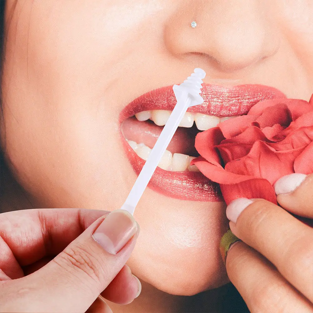 12Pcs Nose Wax Sticks Dual-Function Disposable Wax Sticks for Nose Hair Removal Nostril Cleaning Facial Hair Removal Small